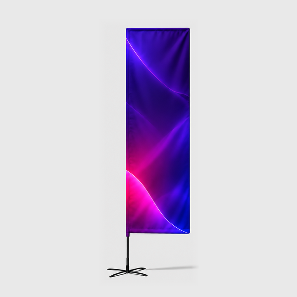 Rectangle Flag with Uni-Fit Pole