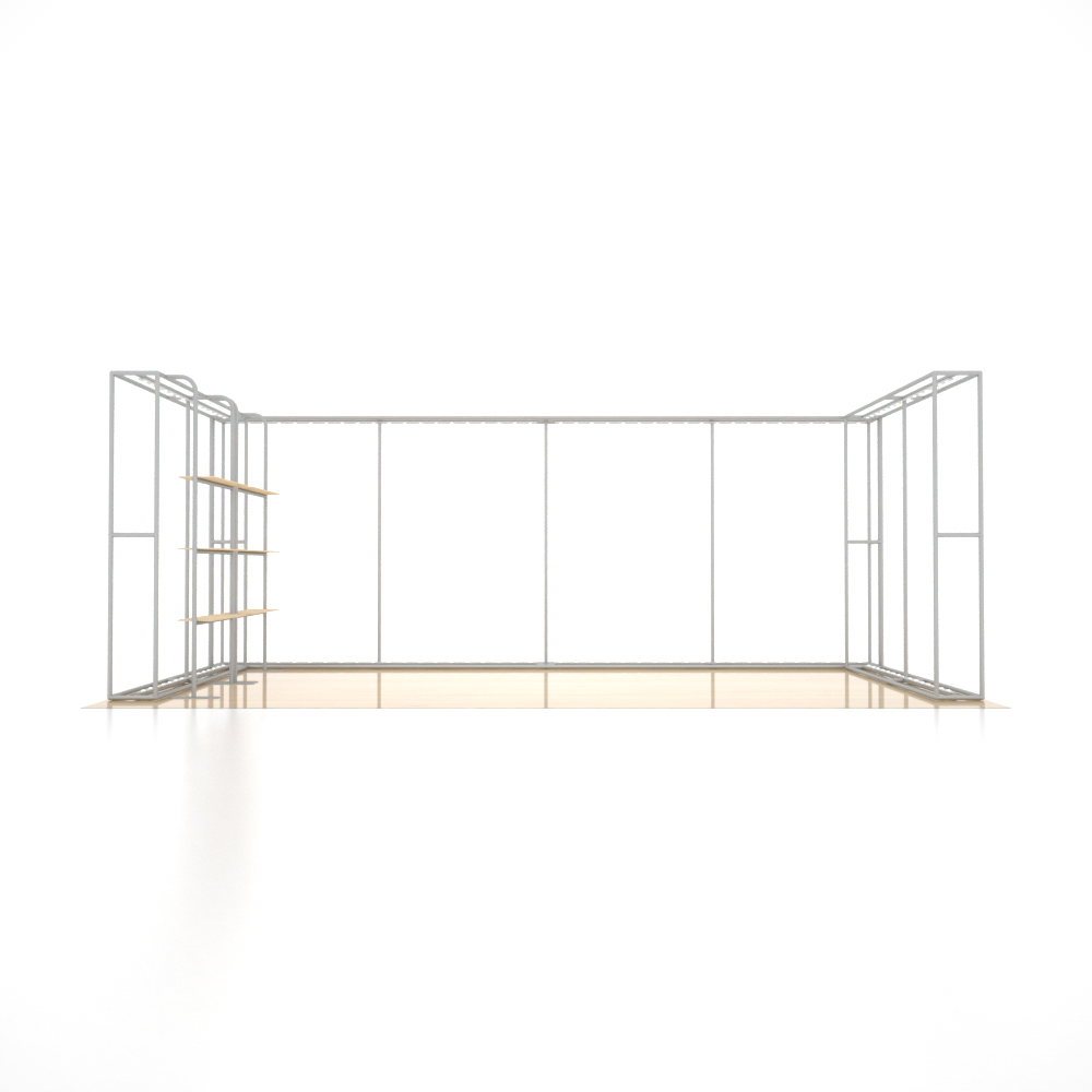 Portable Exhibit Display 10ft x 20ft - Model 20