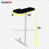 Présentoir portable 3 m x 3 m - Modèle 3 