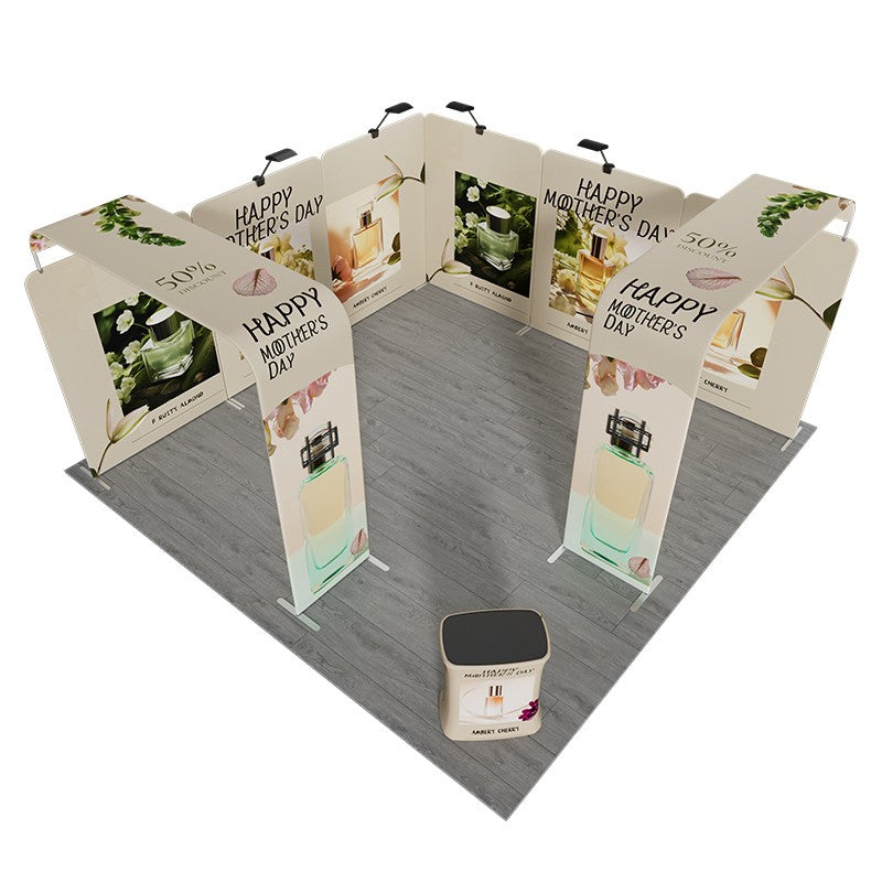 Modular Booth Kits 20ft x 20ft - Model 19