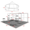 Modular Booth Kits 20ft x 20ft - Model 09