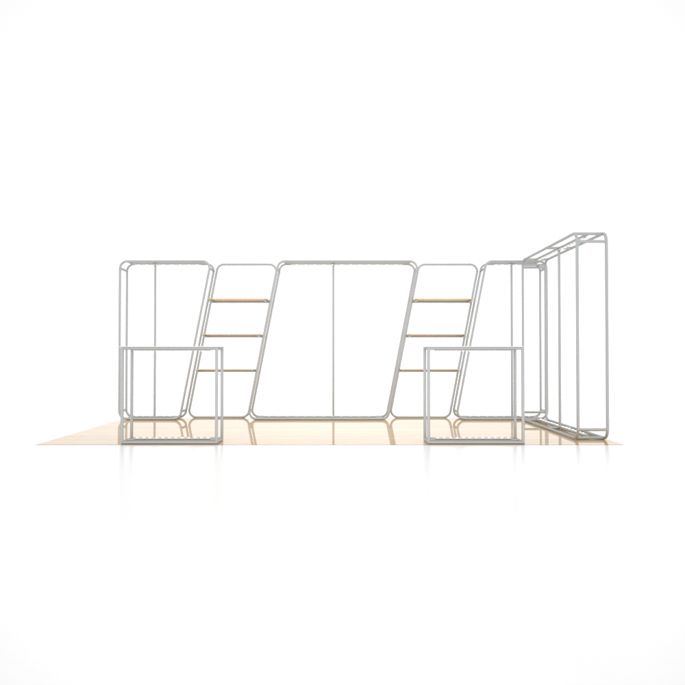 Portable Exhibit Display 10ft x 20ft - Model 21