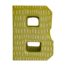 Freestanding 3D Alphabet Stand