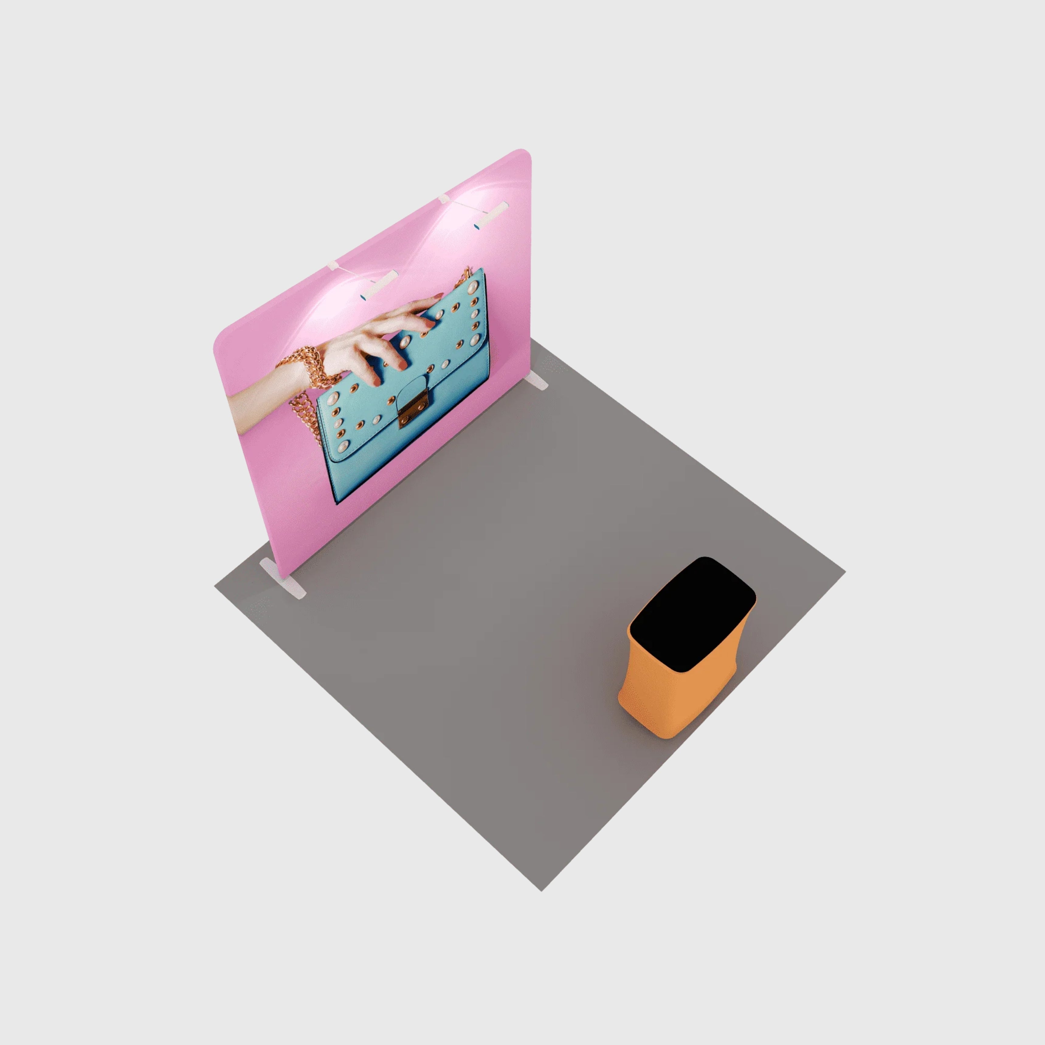 Portable Exhibit Display 10ft x 10ft - Model 9