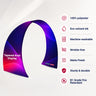 Tapered Curved Fabric Arch Display