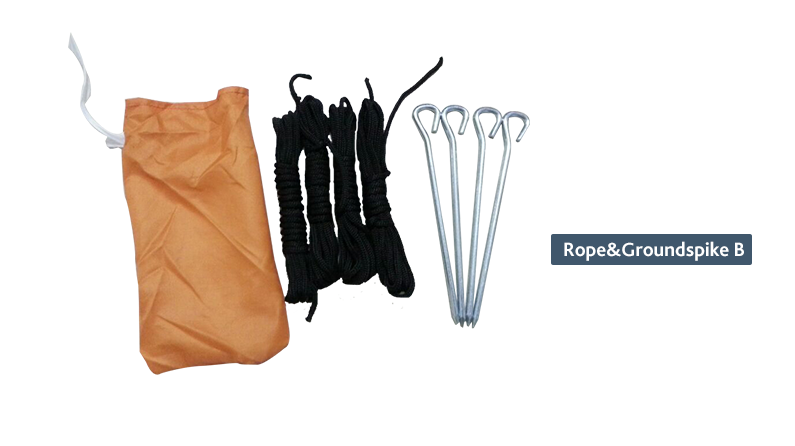 Rope and Ground Spike | Outdoor Banner & Canopy Anchoring Kit Canada ...