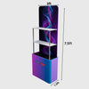 Tabletop Tower Display with Shelves