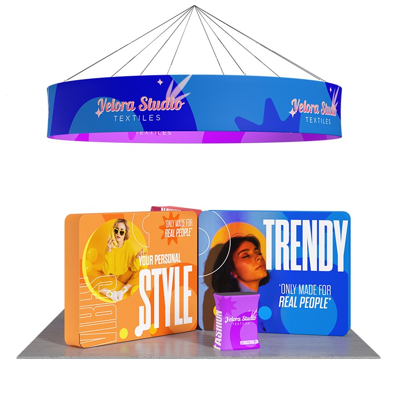 Modular Booth Kits 20ft x 20ft - Model 10