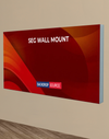 Wall-Mounted SEG Fabric Display – 3.15" & 4.7" Depth