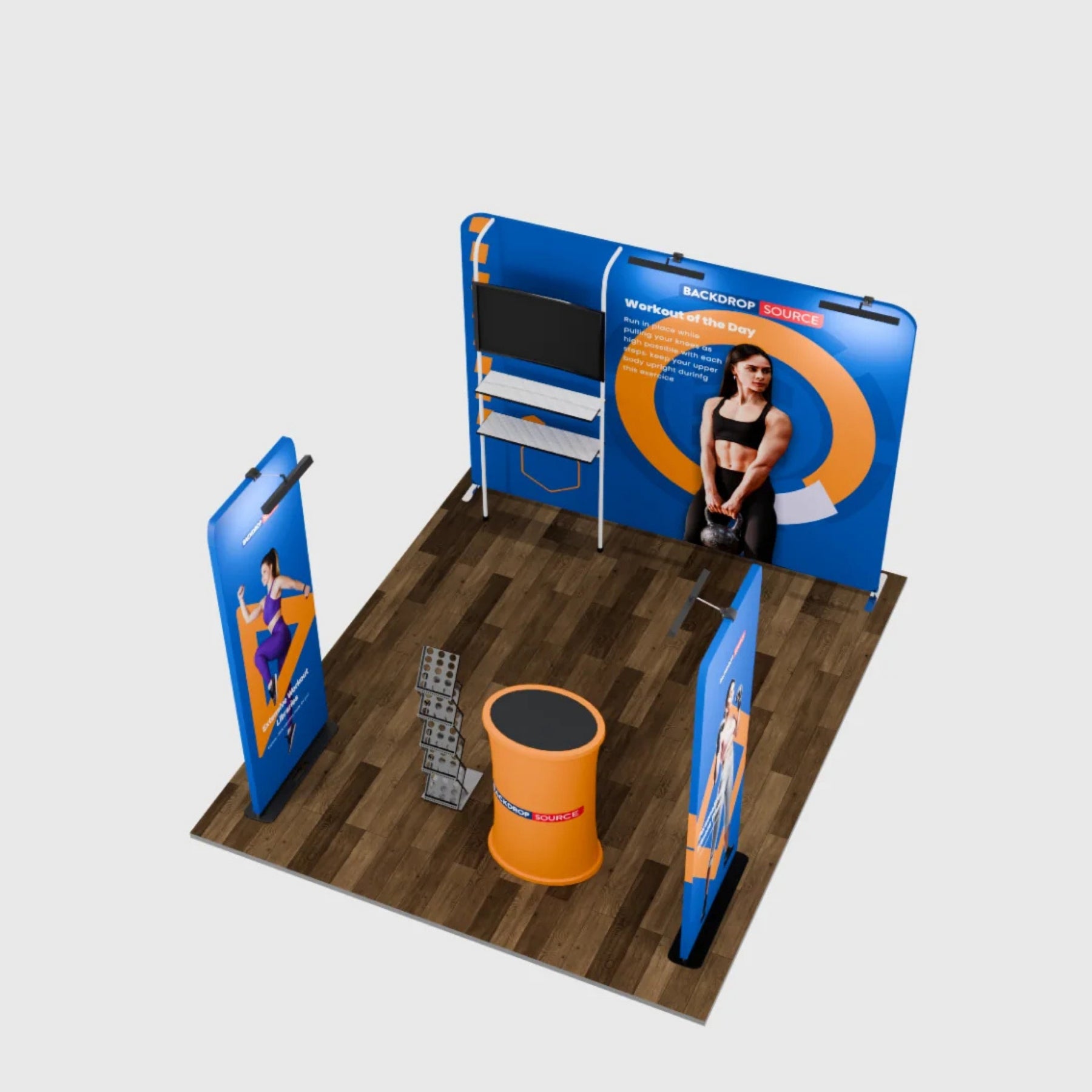 Premium Exhibition Kit for 10ft Wide Booths