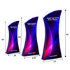 Angled Top Fabric Banner Stand