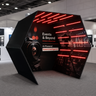 Hexagonal Vogue Booth Enclosure