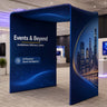 Entrance Arc Display Media Wall for Exhibition Booth