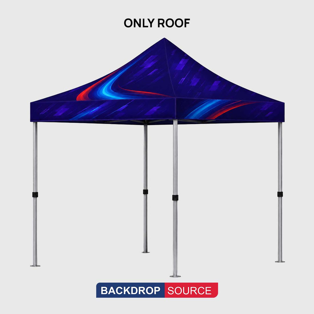 Heavy Duty Fabric Canopy Tent – (6.5ft x 10ft)