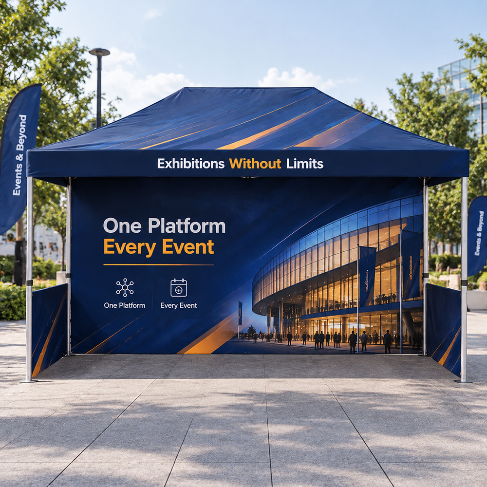 Heavy Duty Fabric Canopy Tent – (15ft x 10ft)