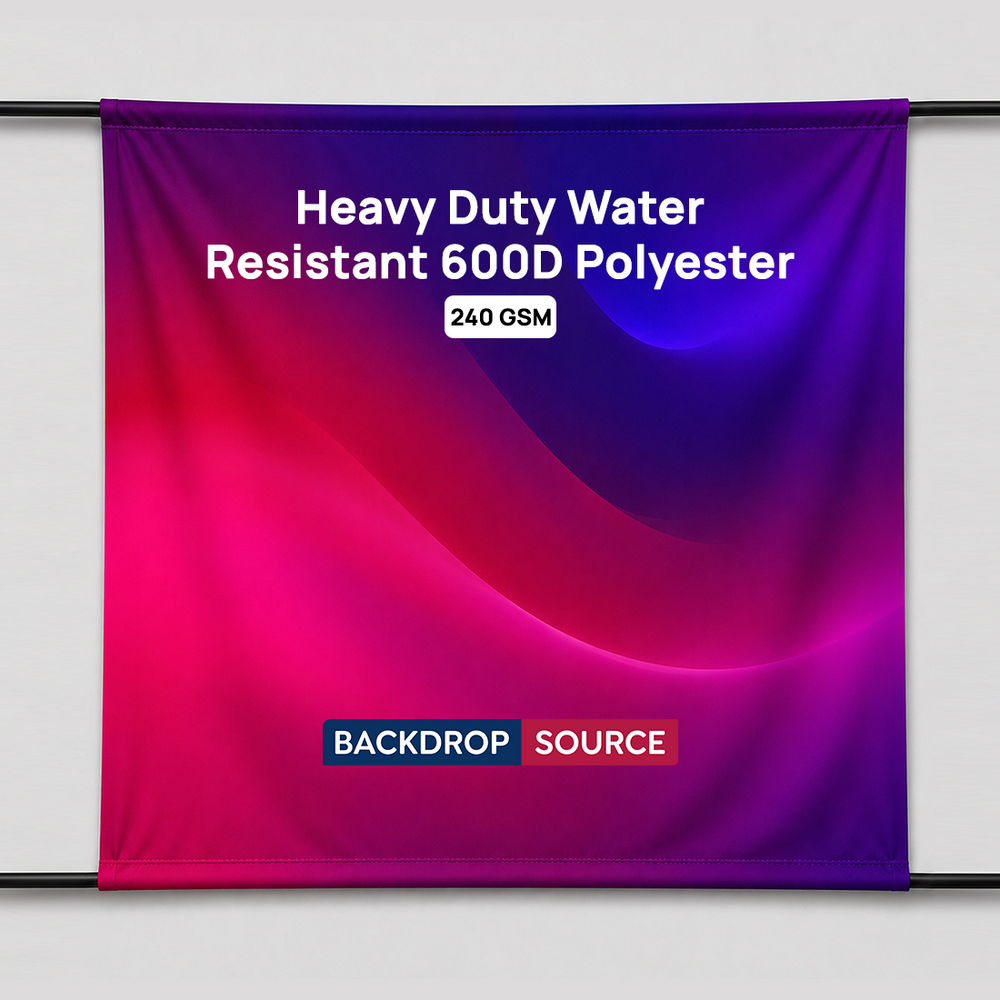 Customized Eco-Friendly 600D Polyester Fabric Printing
