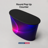 Fabric Velcro Pop Up Counter 2 x 2