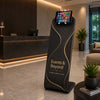 Sleek Tension Fabric Tablet Display