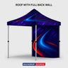 Heavy Duty Fabric Canopy Tent – (6.5ft x 10ft)
