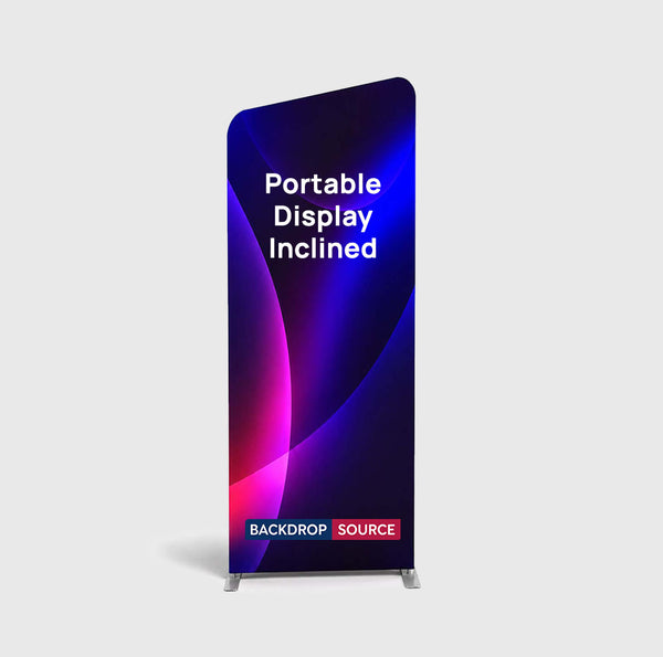 Présentoir portable incliné 