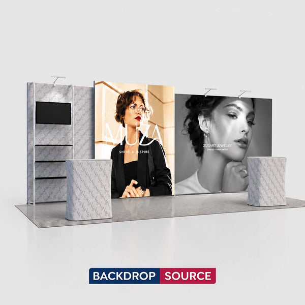 10x20 Modular Exhibition Display Kit – Model 1