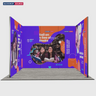 Foldable SEG Exhibition Display - Model 6