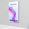 Wall-Mounted SEG Fabric display - 1.57" Depth