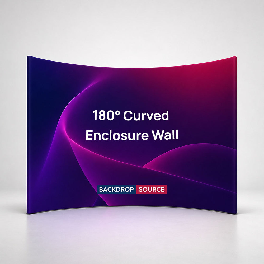 Custom 180° Curved Enclosure Wall
