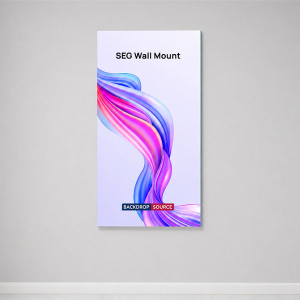 Présentoir mural SEG en tissu - Profondeur de 10 cm 