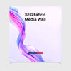SEG Fabric Media Wall - 8.2ft W x 8.2ft H