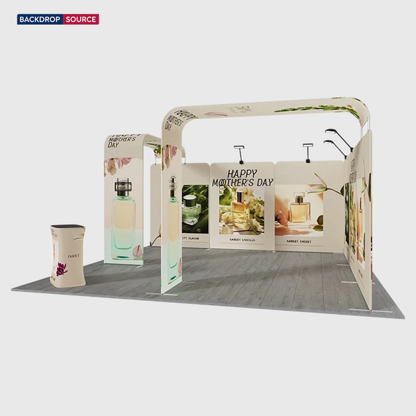 Modular Booth Kits 20ft x 20ft - Model 19