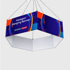 Bannière suspendue hexagonale Sky Tube 