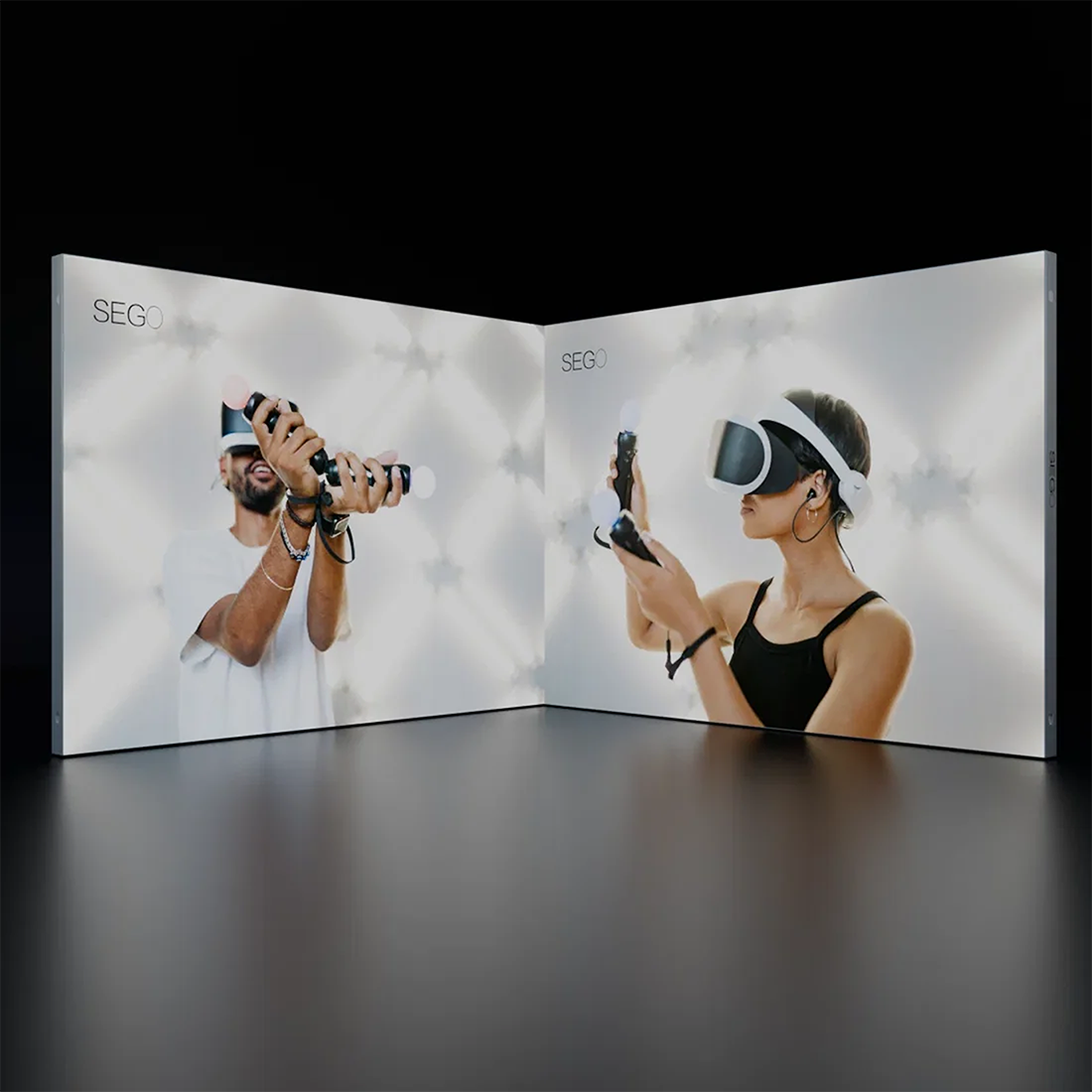SEGO Backlit Booth 10ft x 10ft - Model 4