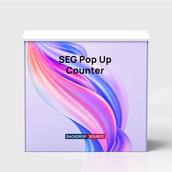 SEG Fabric Pop Up Counter