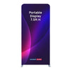 Portable 7.5ft High Fabric Exhibit Display