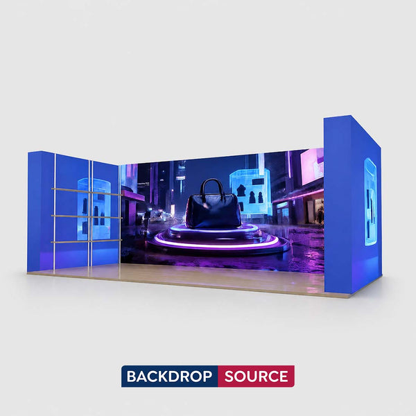 Portable Exhibit Display 10ft x 20ft - Model 20