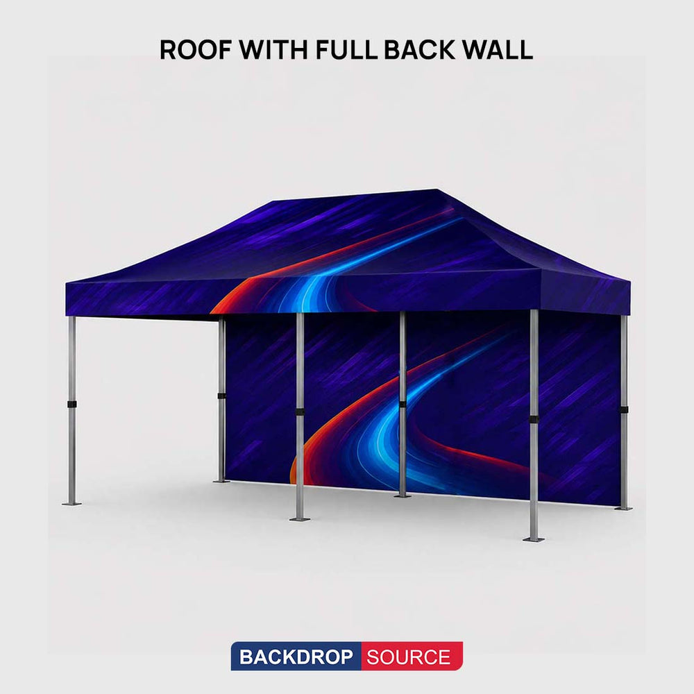 Heavy Duty Fabric Canopy Tent – (20ft x 10ft)