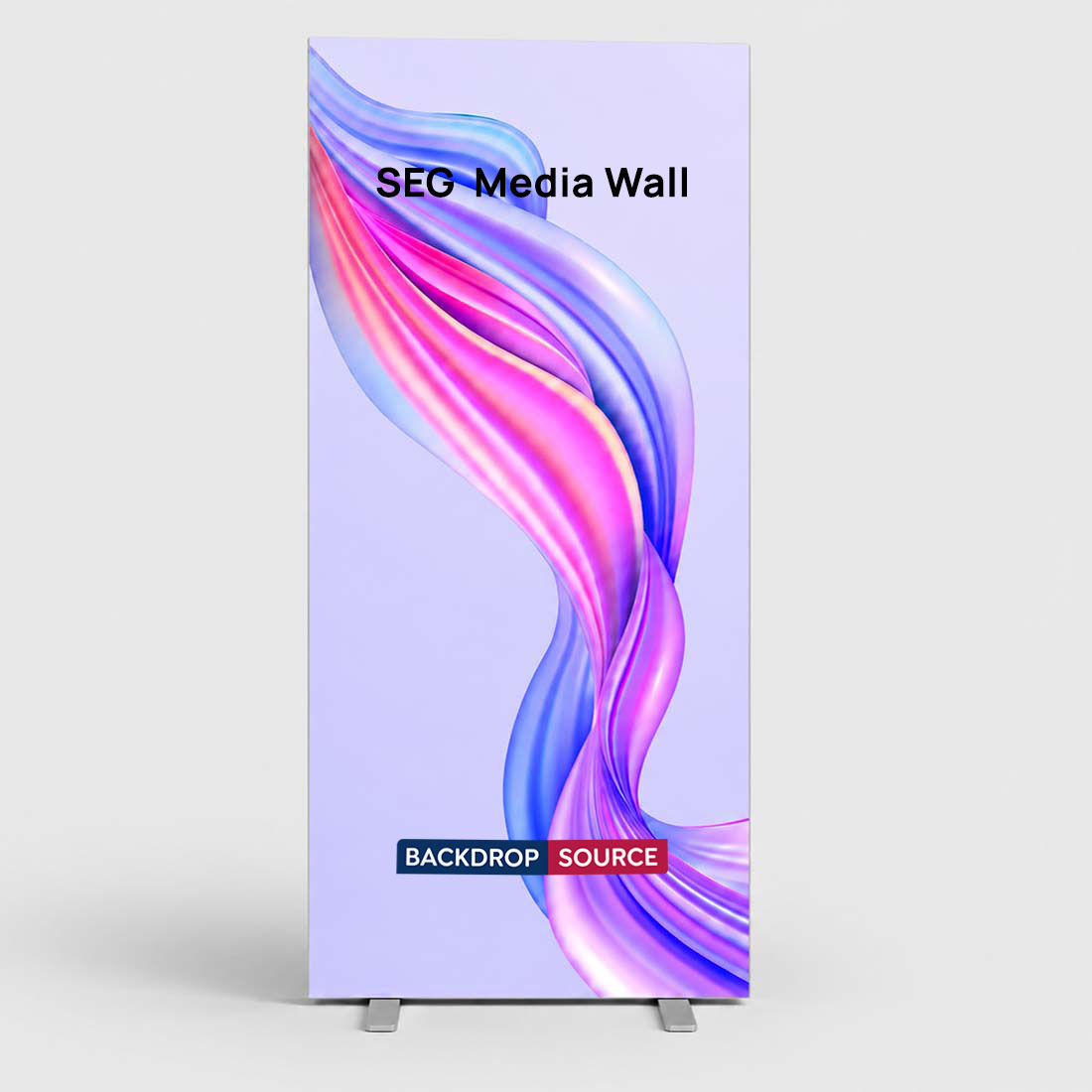 SEG Fabric Media Wall - 3.3ft W x 6.5ft H