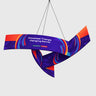 Sky Tube Pinwheel Triangle Hanging Banner
