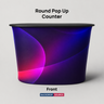 Fabric Velcro Pop Up Counter 2 x 2