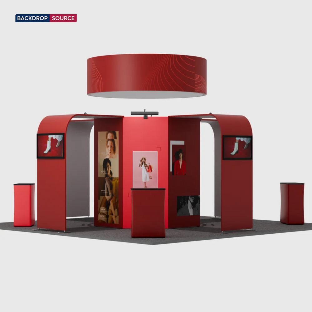 Modular Booth Kits 20ft x 20ft - Model 06