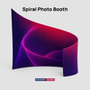 Fond en spirale pour cabines photo 