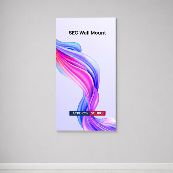 Écran mural SEG en tissu - Profondeur de 8 cm 