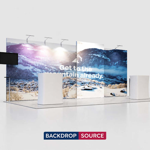 10x20 Modular Exhibition Display Kit – Model 4