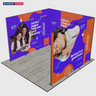 Foldable SEG Exhibition Display - Model 6