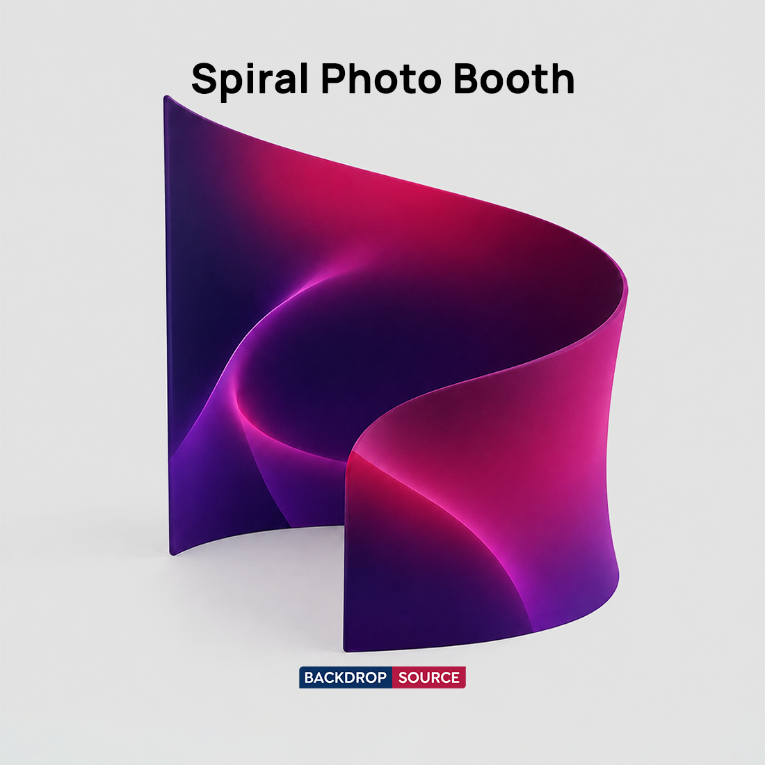 Fond en spirale pour cabines photo 