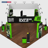 Modular Booth Kits 20ft x 20ft - Model 11