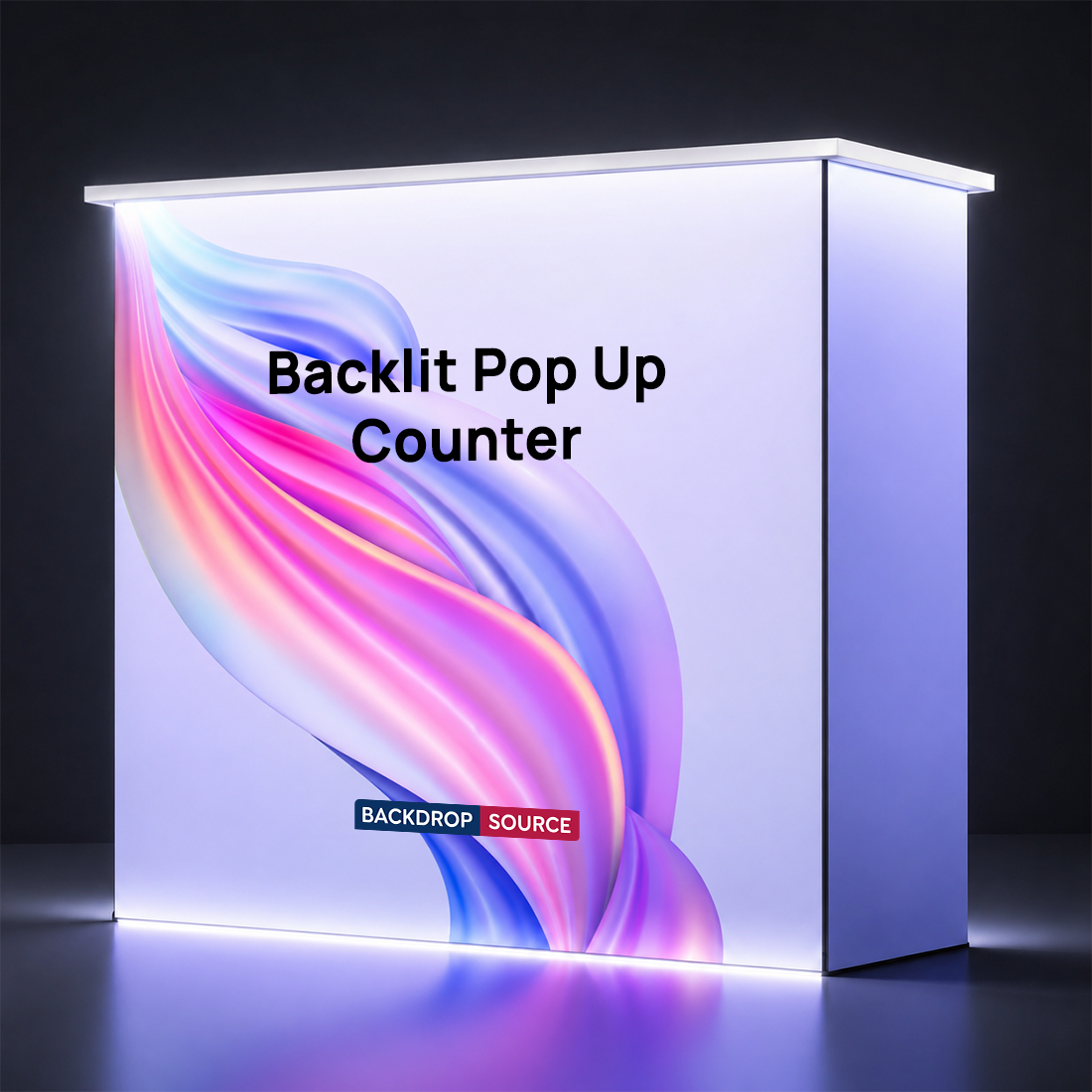 SEG Fabric Backlit Pop Up Counter