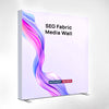 SEG Fabric Media Wall - 8.2ft W x 8.2ft H