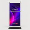 Tension Fabric Stand With Hanging Rail